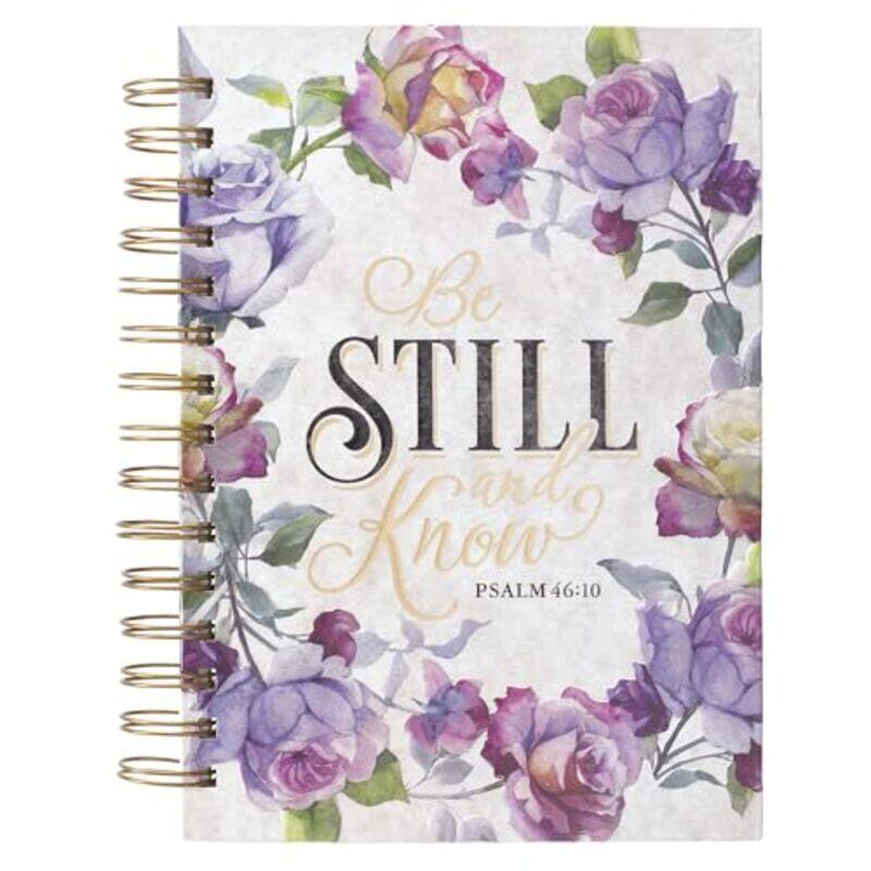 

Journal Wirebound Large Be Still Psa 4610 By Christian Art Gifts -Hardcover