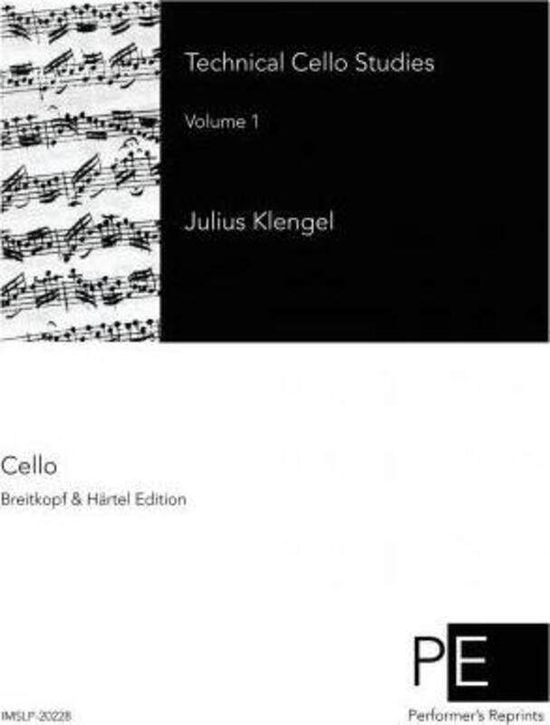 

Technical Cello Studies: Volume 1,Paperback,ByKlengel, Julius