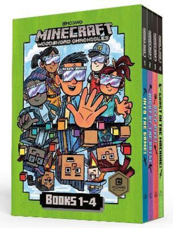 

Minecraft Woodsword Chronicles Box Set Books 1-4 (Minecraft),Hardcover, By:Nick Eliopulos