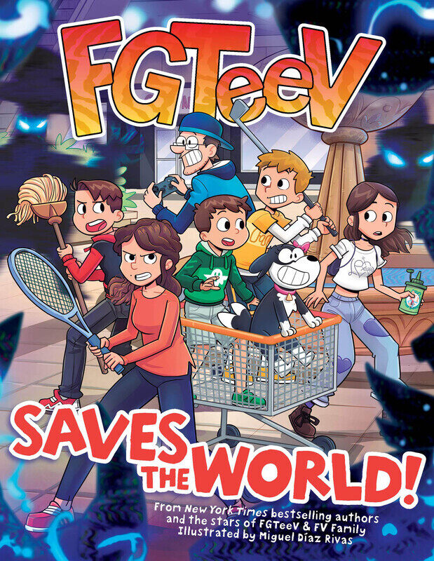 

FGTeeV Saves the World, Hardcover Book, By: Miguel Diaz Rivas