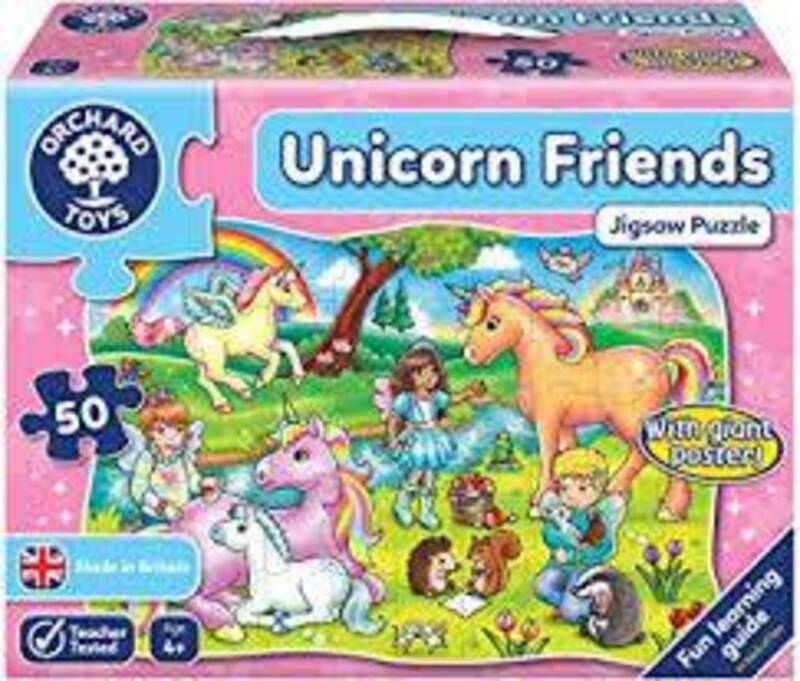 Unicorn Friends Jigsaw Puzzle  Paperback