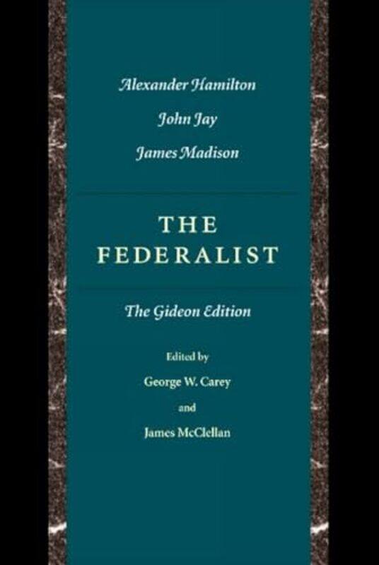 

Federalist by George Carey-Paperback