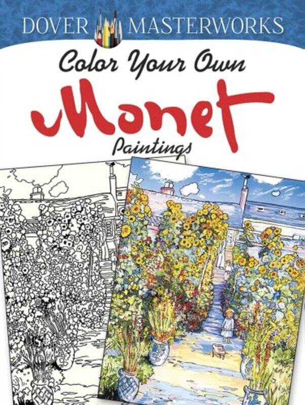 

Dover Masterworks: Color Your Own Monet Paintings , Paperback by Noble, Marty