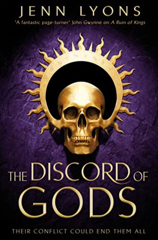 The Discord Of Gods By Lyons Jenn Paperback