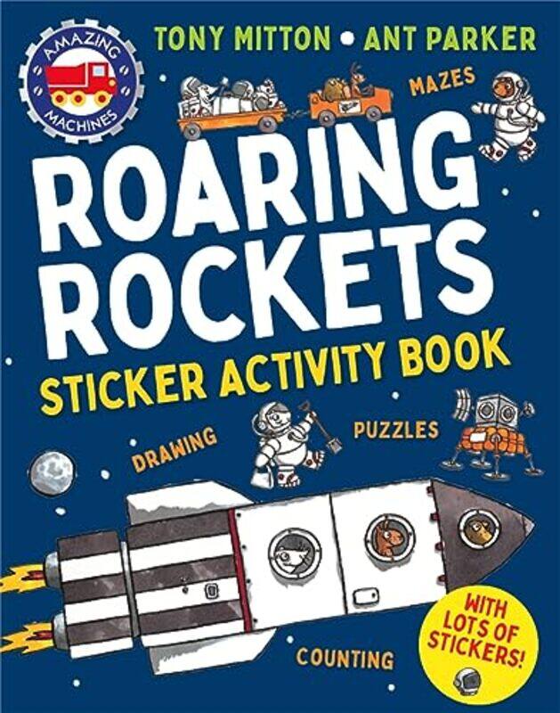 

Amazing Machines Roaring Rockets Sticker By Mitton Tony - Paperback