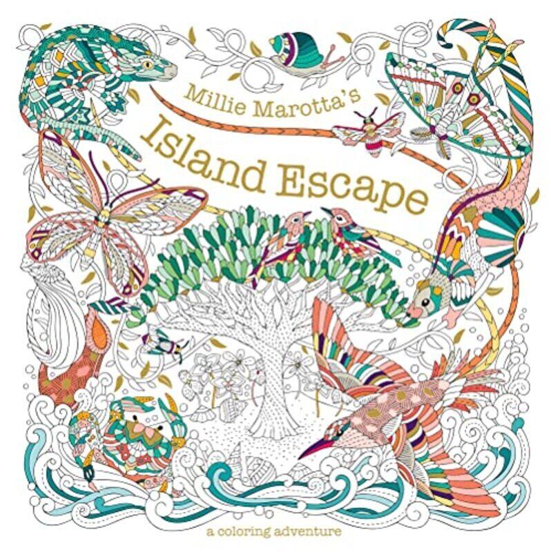

Millie Marottas Island Escape A Coloring Adventure By Marotta Millie Paperback
