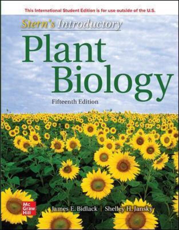 ISE Stern's Introductory Plant Biology.paperback,By :Bidlack, James - Jansky, Shelley - Stern, Kingsley