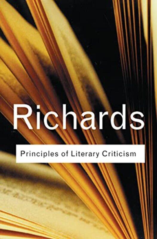 

Principles of Literary Criticism by Becca Anderson-Paperback