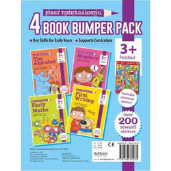 3+ Pack - Alphabet, Maths, Numbers & Writing, Paperback Book, By: Igloo Books Ltd