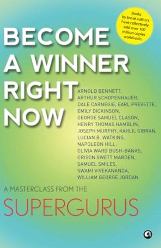 

Become A Winner Right Now by Aleph Book Company..Paperback