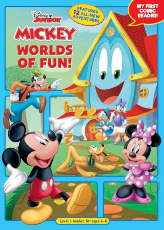 

Mickey Mouse Funhouse Worlds Of Fun By Disney Bks - Paperback
