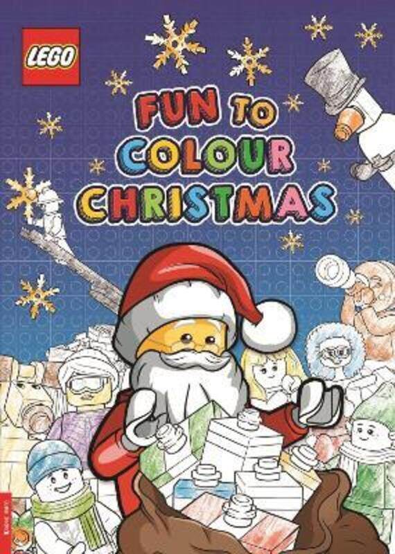 

LEGO (R) Iconic: Fun to Colour Christmas ,Paperback By Buster Books