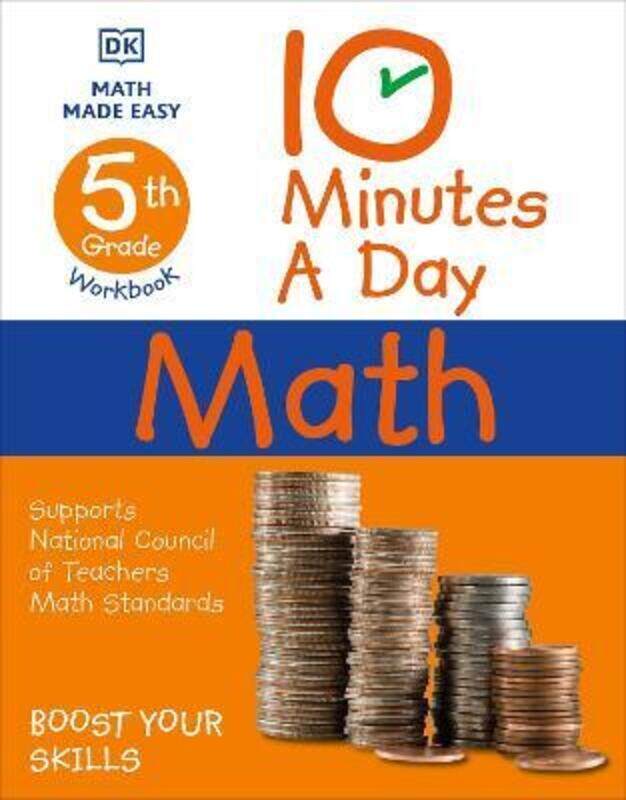 

10 Minutes a Day Math, 5th Grade,Paperback, By:DK