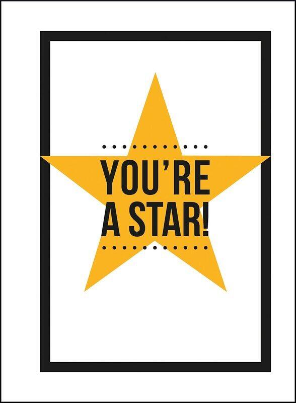 

You're a Star, Hardcover Book, By: Summersdale