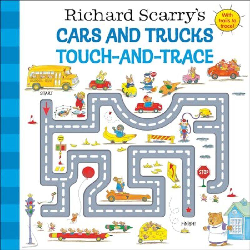 

Cars And Trucks Touch And Trace By Scarry Richard - Hardcover