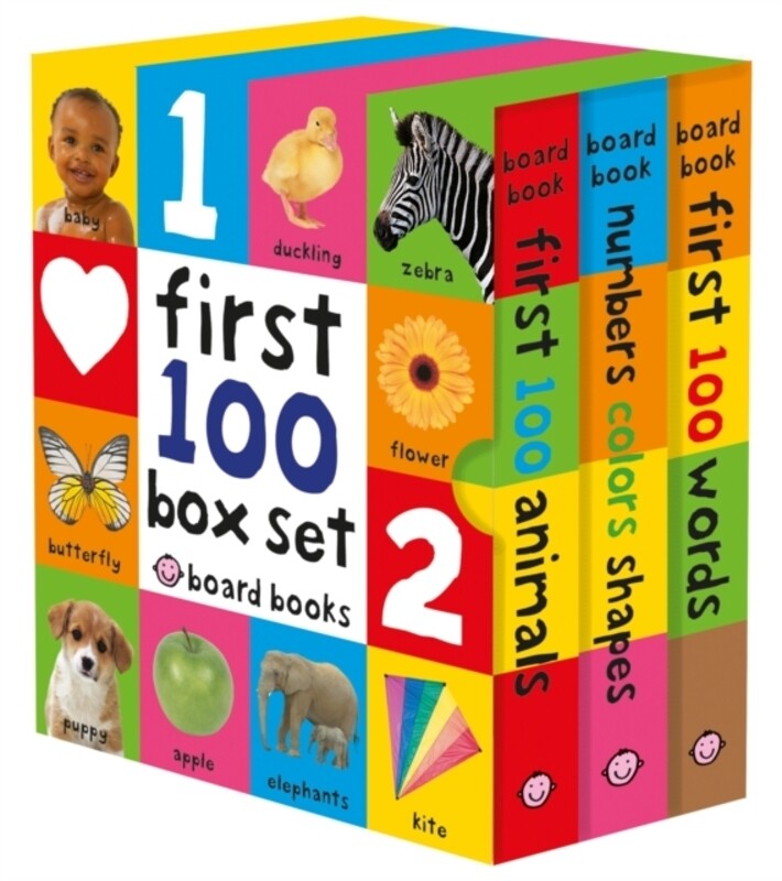 

First 100 Board Book Box Set (3 Books), Board Book Book, By: Priddy, Roger