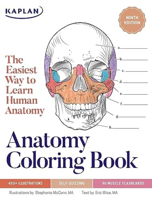Anatomy Coloring Book By Mccann Stephanie Wise Eric Paperback