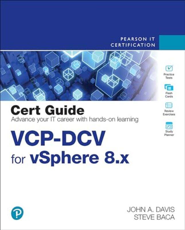 

VCP-DCV for vSphere 8.x Cert Guide by John DavisSteve Baca -Paperback