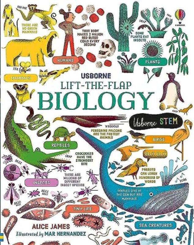 

Lift-the-Flap Biology,Paperback by James, Alice - James, Alice - Hernandez, Mar