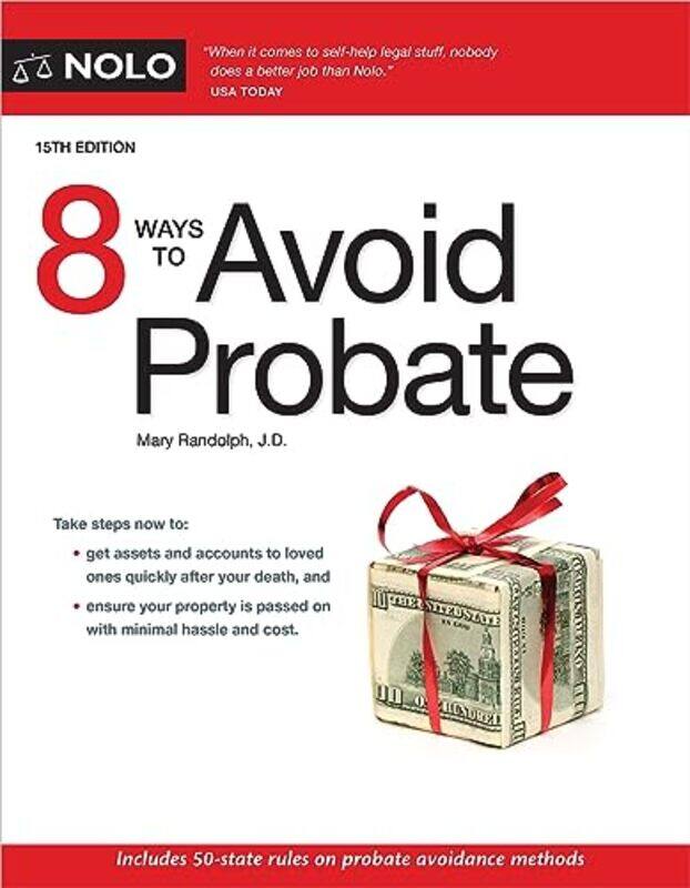 

8 Ways To Avoid Probate E15 By E15 - Paperback