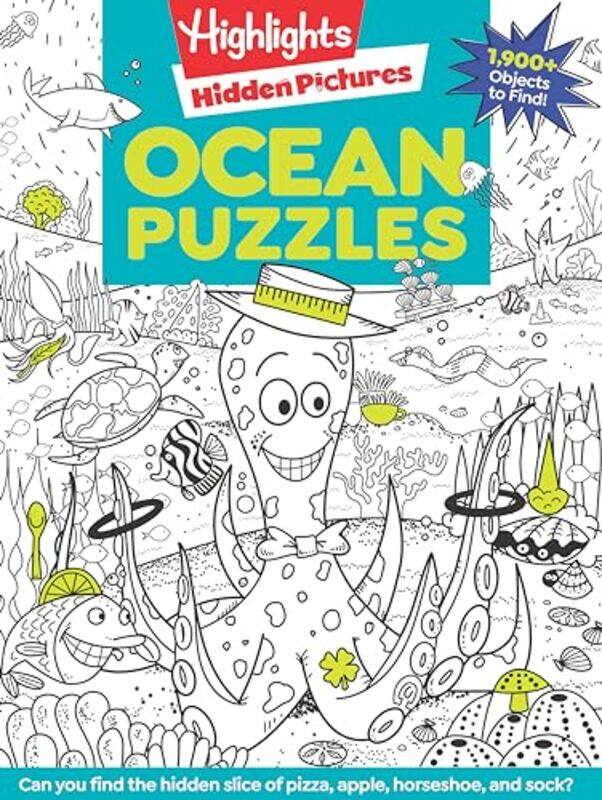 

Ocean Puzzles by Highlights Paperback