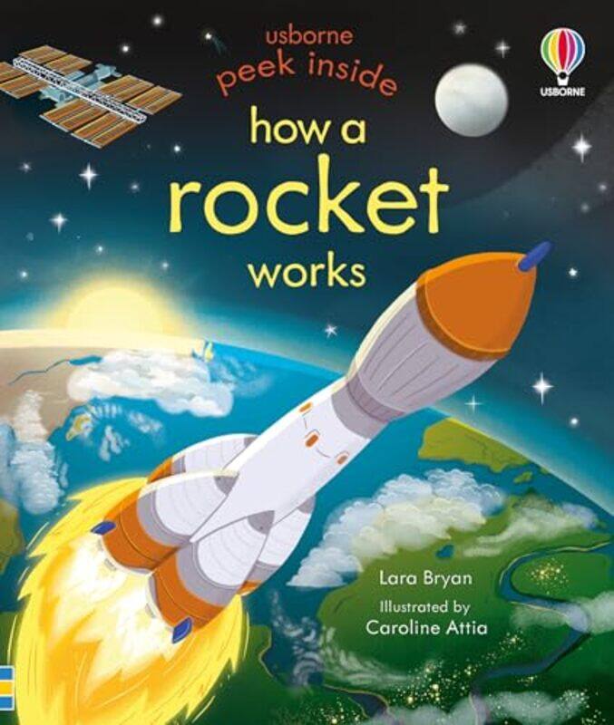 

Peek Inside How A Rocket Works By Bryan Lara - Hardcover