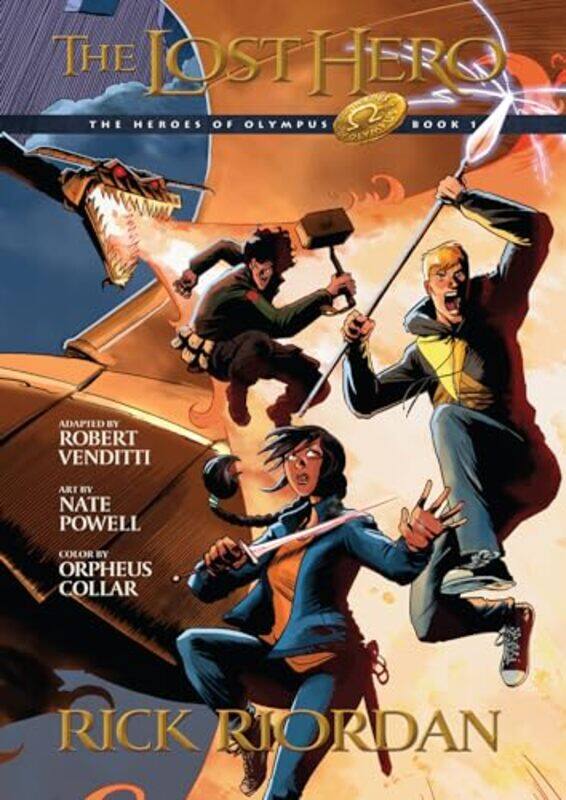 

Heroes Olympus Gnov01 Lost Hero By Riordan Rick - Paperback