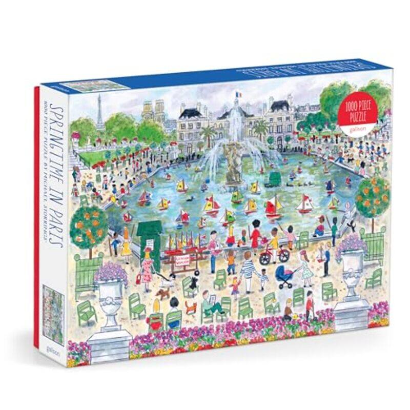 

Springtime In Paris 1000Pc Puzzle By Storrings Michael - Hardcover