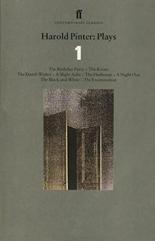 

Plays Birthday Party The Room Dumb Waiter Slight Ache The Hothouse Night Out Blac by Harold Pinter - Paperback