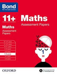 Bond 11+: Maths: Assessment Papers: 7-8 years,Paperback by Bond, J M - Baines, Andrew - Bond 11+