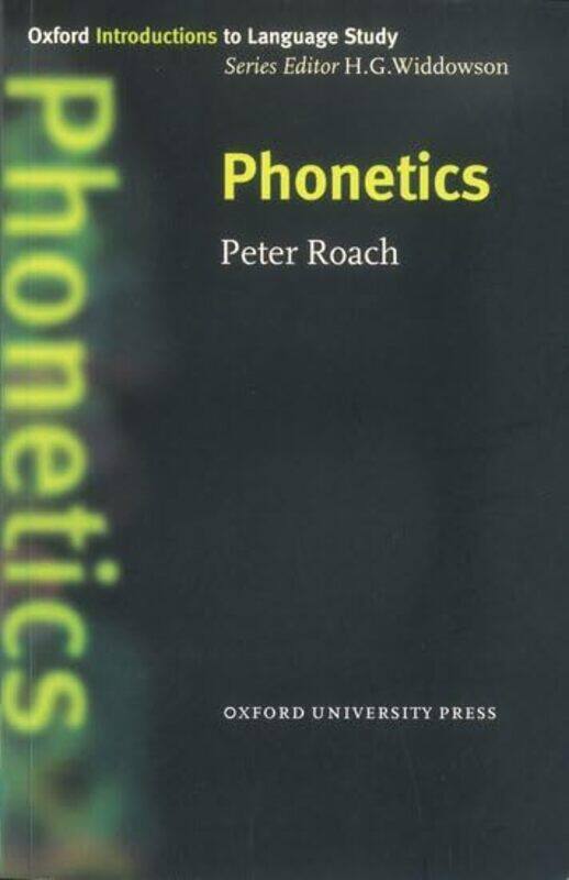 

Phonetics by Peter RoachH G Widdowson-Paperback