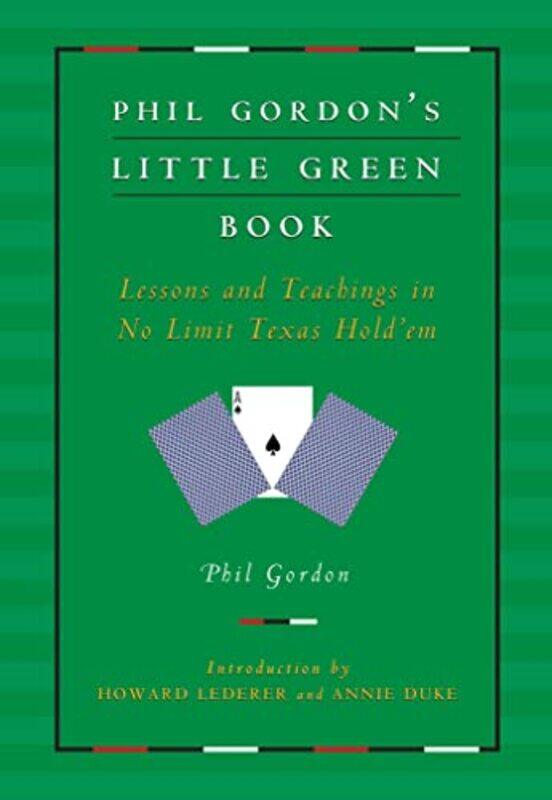 

Phil Gordons Little Green Book by Roger A Grimes-Paperback