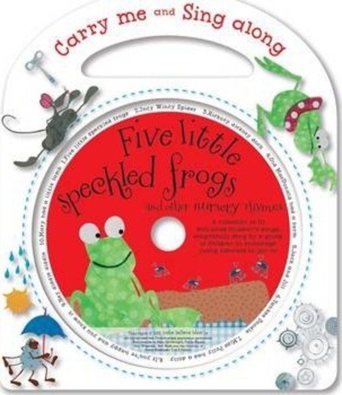 FIVE LITTLE SPECKLED FROGS,Paperback,ByKATE TOMS