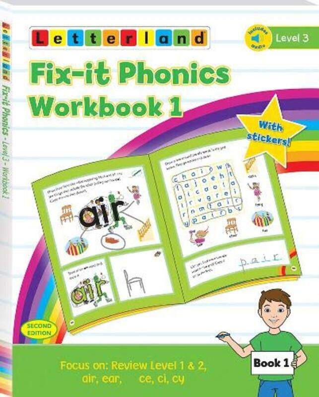 

Fixit Phonics Level 3 Workbook 1 2nd Edition by Jess FrenchClaire McElfatrick-Paperback