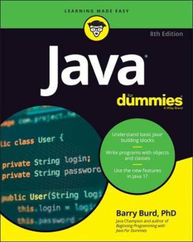 

Java For Dummies, 8th Edition,Paperback,ByBurd