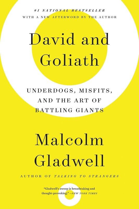 

David and Goliath: Underdogs, Misfits, and the Art of Battling Giants, Paperback Book, By: Malcolm Gladwell