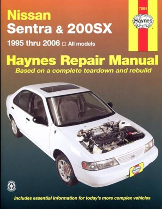 

Nissan Sentra and 200SX all models 19952006 Haynes Repair Manual USA by Haynes Publishing-Paperback