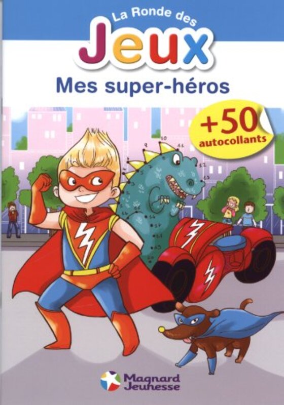 Mes super-h ros : + 50 autocollants,Paperback by Cyrielle