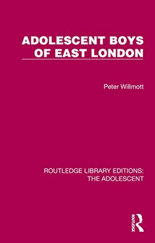 

Adolescent Boys of East London by JosephusMartin President Oxford Centre for Hebrew and Jewish Studies GoodmanMartin Retired Headmaster of Tonbridge S