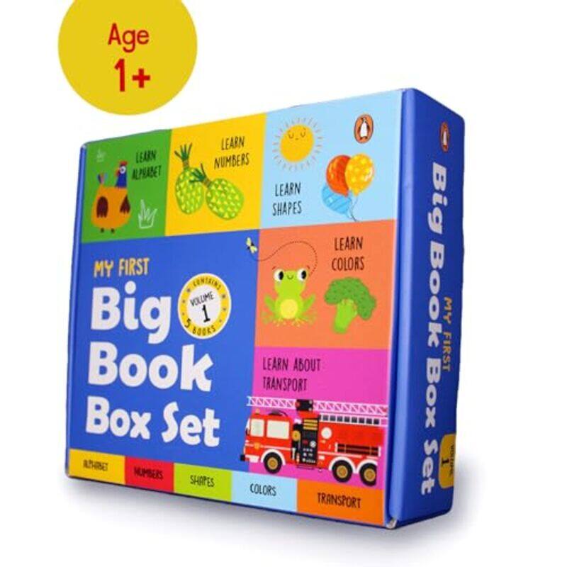 

My First Big Book Box Vol 1 5 Books Pizza Box Paperback