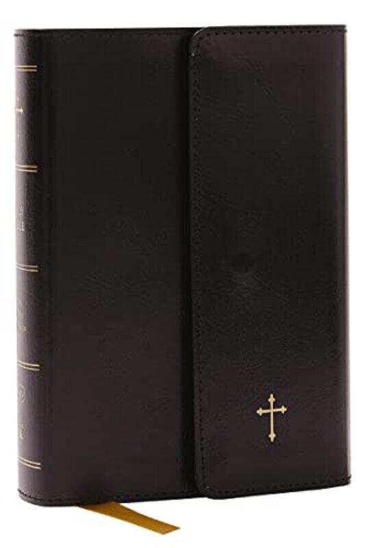 

Kjv Holy Bible Compact With 43000 Cross References Blackeatherflex With Flap Redetter Comfo By Thomas Nelson - Paperback
