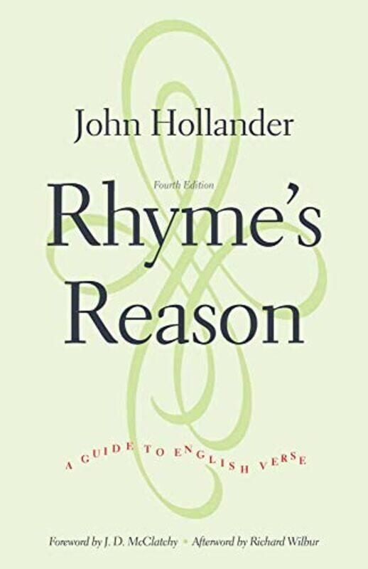 

Rhymes Reason by John Hollander-Paperback