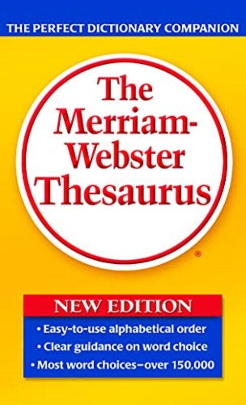 

The Merriam-Webster Thesaurus,Paperback,By:Merriam-Webster Inc