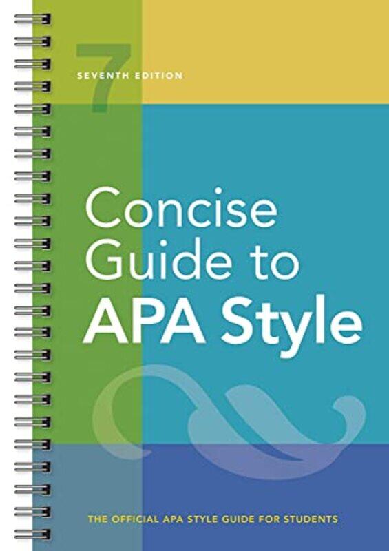 Concise Guide to APA Style,Paperback,By:Association, American Psychological