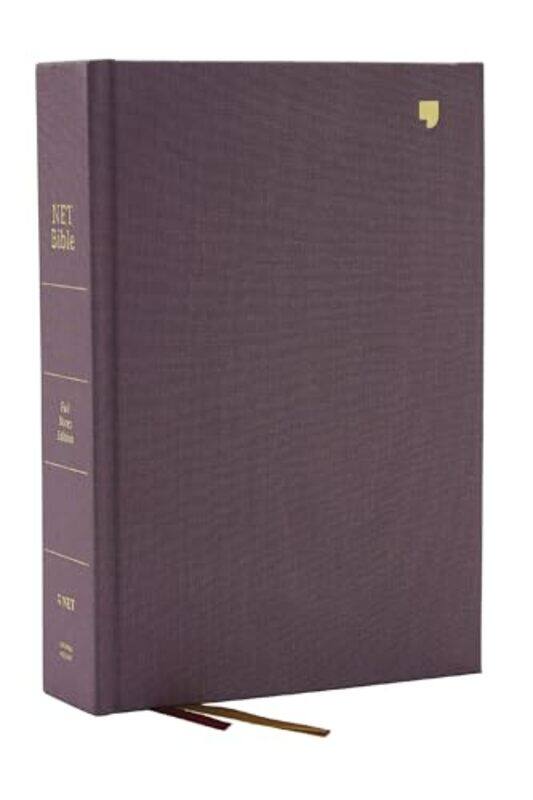 

Net Bible Fullnotes Edition Cloth Over Board Gray Comfort Print by Thomas Nelson-Hardcover