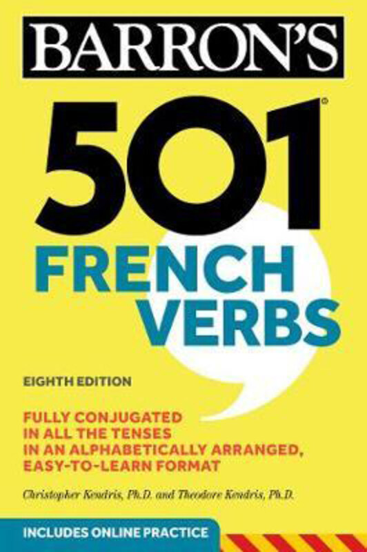 

501 French Verbs, Paperback Book, By: Christopher Kendris