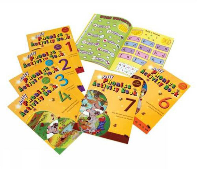 

Jolly Phonics Activity Books 1 and 7: In Precursive Letters, Paperback Book, By: Sara Wernham and Sue Lloyd