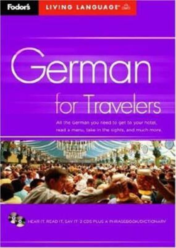 ^(C) Fodor's German for Travelers (CD Package), 2nd Edition (Fodor's Languages/Travelers).paperback,By :Fodor's