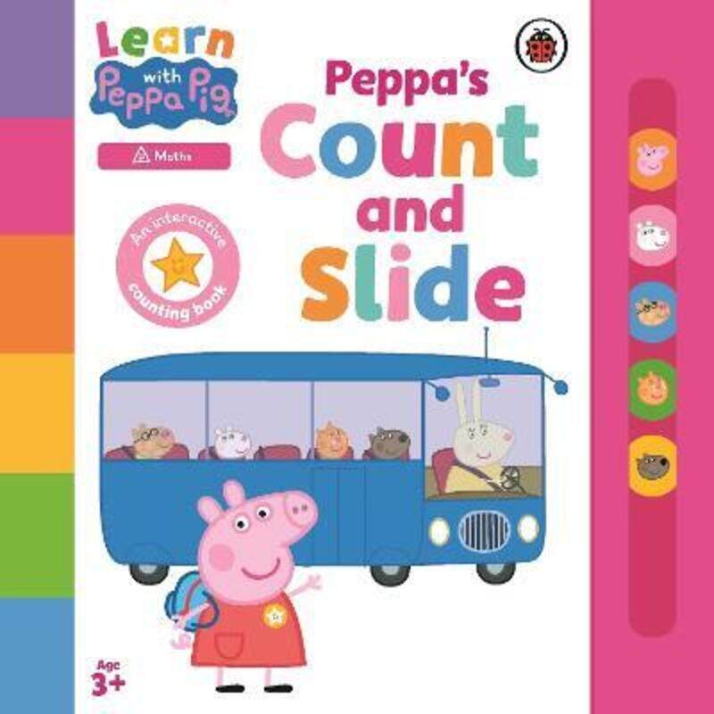 

Learn with Peppa: Peppa's Count and Slide,Hardcover, By:Peppa Pig - Borthwick, Alison - Dubiel, Jan