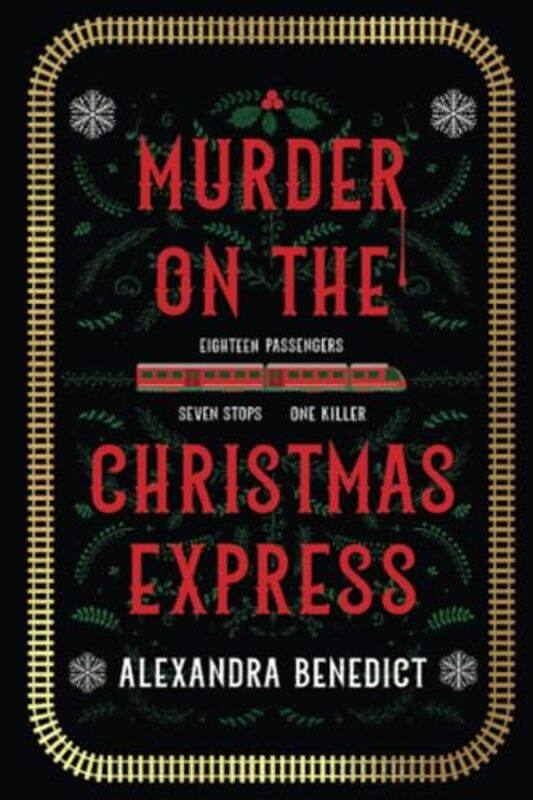 

Murder On The Christmas Express By Benedict Alexandra - Paperback